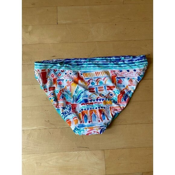 LA Blanca Bikini Bottoms "Terra" Reversible Womens Sz 16 BNWOT Hipster - Picture 6 of 8